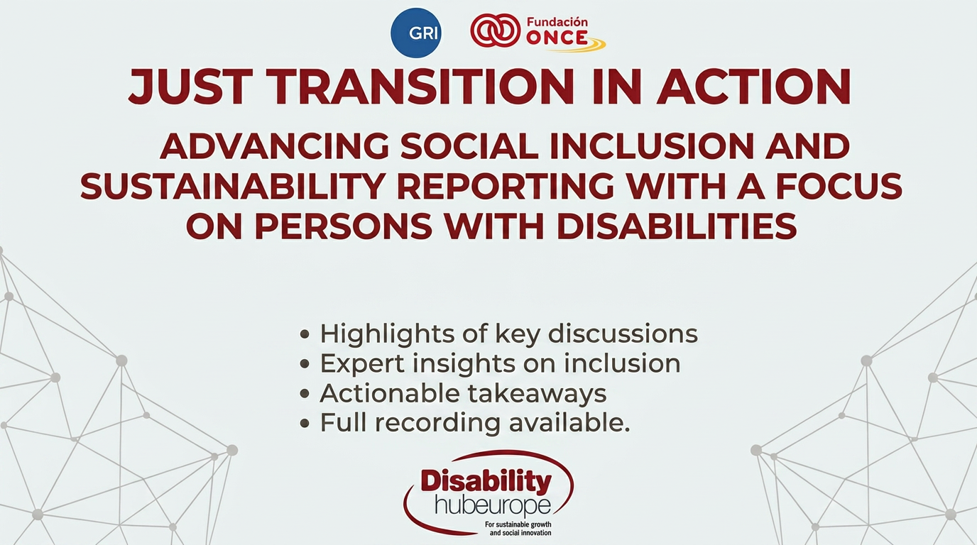 Just Transition in Action webinar - discover the outcomes