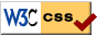 Logotipo de acreditación de CSS válido