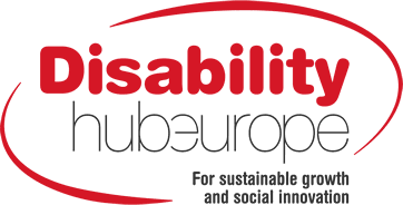 Logotipo Disability Hub Europe: ir a página de inicio